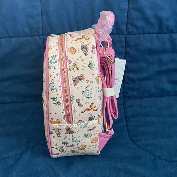 Harry Potter Loungefly Mythical Creatures Backpack - Picture 6 of 10